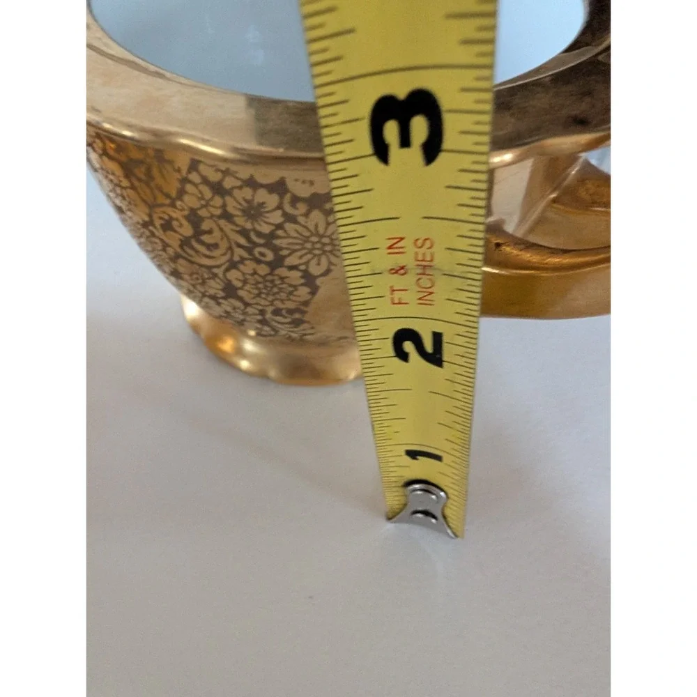 PICKARD Sugar Bowl Gold Encrusted‎ Rose Daisy 595 Pattern